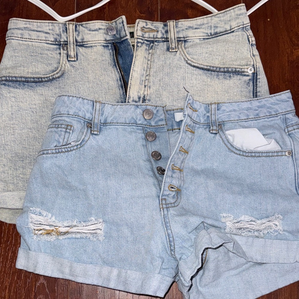 Denim Distressed Women Shorts Bundle